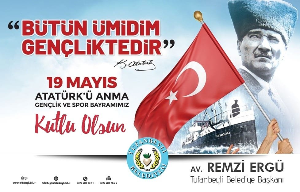 19 MAYIS ATATÜRK'Ü ANMA GENÇLİK VE SPOR BAYRAMI