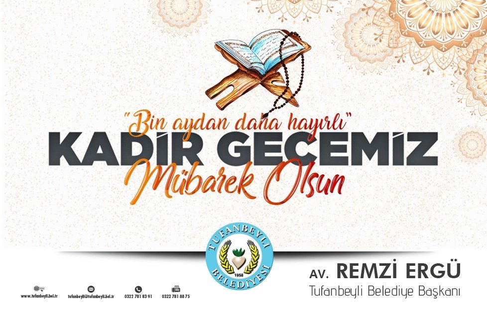 KADİR GECEMİZ MÜBAREK OLSUN