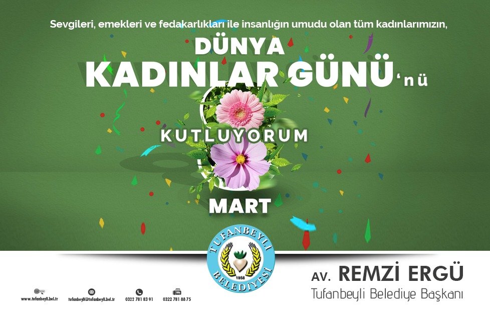 8 MART DÜNYA KADINLAR GÜNÜ KUTLU OLSUN