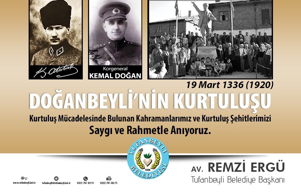 DOĞANBEYLİ'NİN KURTULUŞ GÜNÜ KUTLU OLSUN