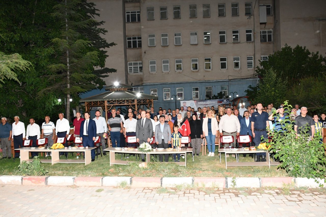 15 TEMMUZ ETKİNLİKLERİ "ANMA PROGRAMI "