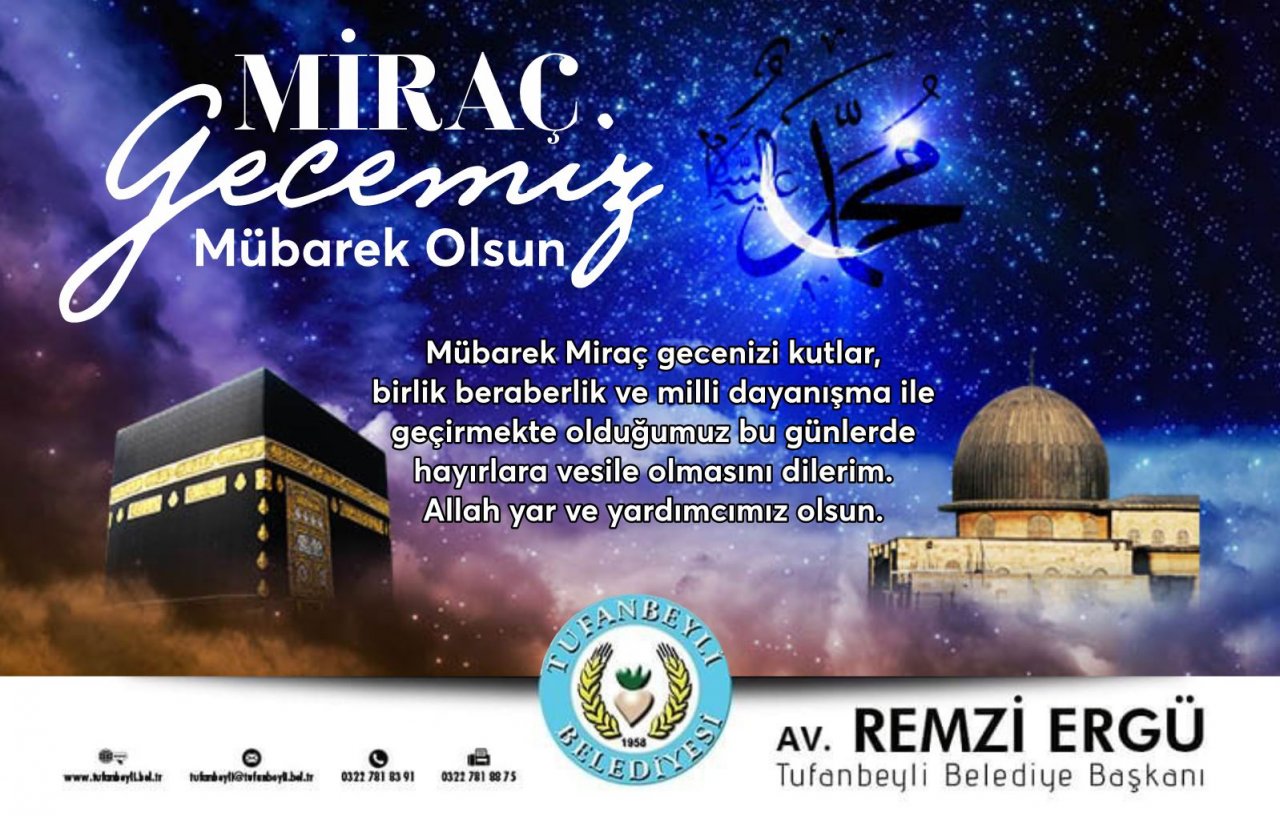 MİRAÇ GECEMİZ MÜBAREK OLSUN