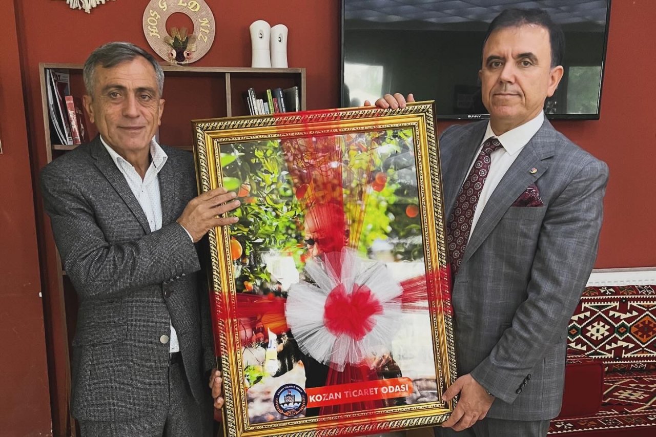 KOZAN TİCARET ODASI BAŞKANINDAN ZİYARET